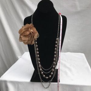 Multi chain necklace